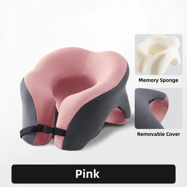 Portable U-shaped Travel Pillow Memory Foam Sleeping Pillows Office